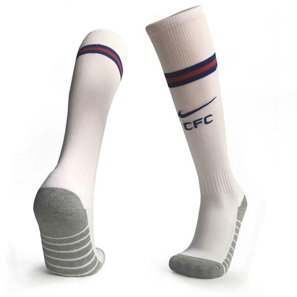 Chaussette Football Chelsea Domicile 2019-20 Blanc